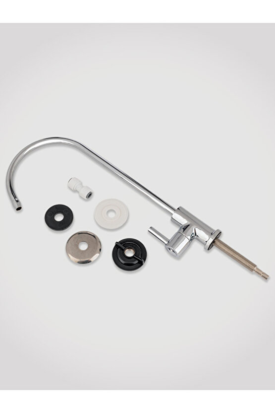 Lüks Paslanmaz Çelik Su Arıtma Musluğu – Şık ve Dayanıklı Tasarım