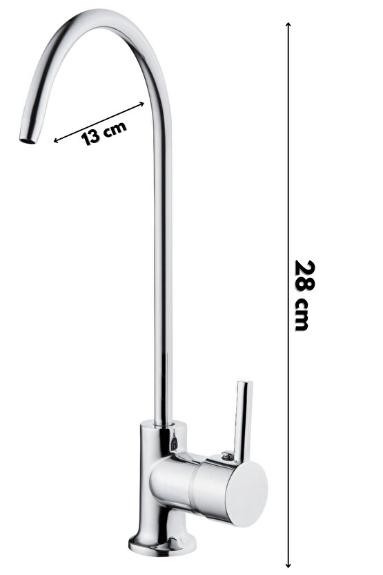 Lüx Su Arıtma Musluğu GÜMÜŞ