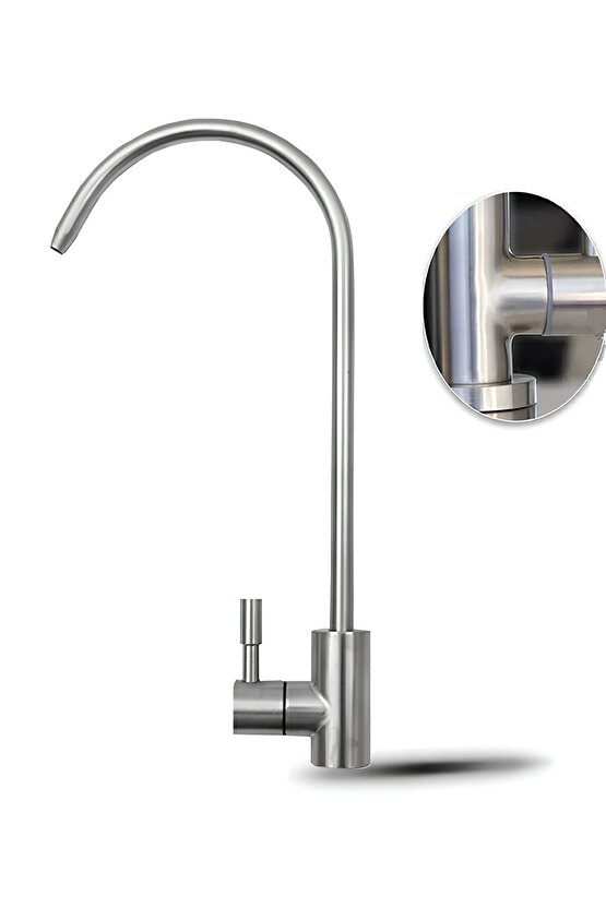 Su Arıtma Musluğu Sus 304 Paslanmaz Çelik Lüks Musluk Aç kapa