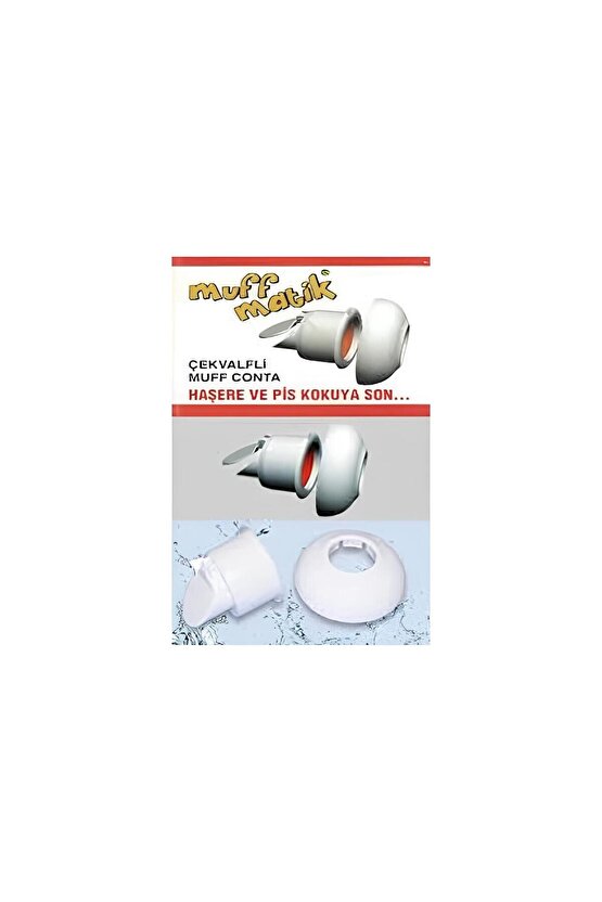 4 ADET Koku Yok! Çekvalfli Adaptör Conta Lavabo Gideri Koku Önleyici Gider Adaptör