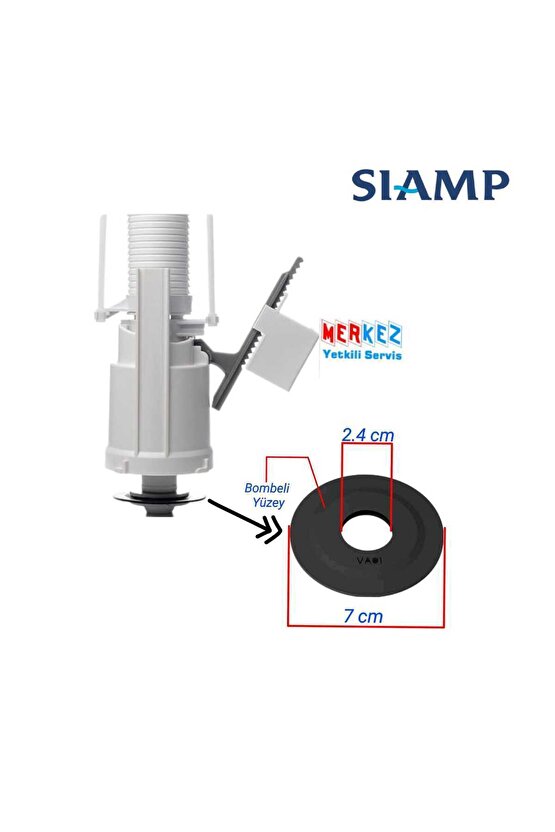 Gömme Rezervuar Iç Takım Conta Tamir Seti