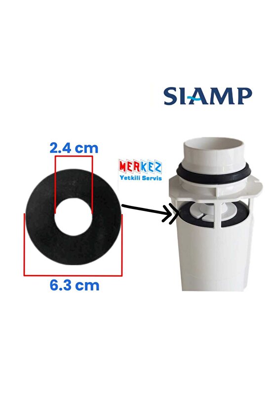 Gömme Rezervuar Iç Takım Boşaltma Kapama Contası