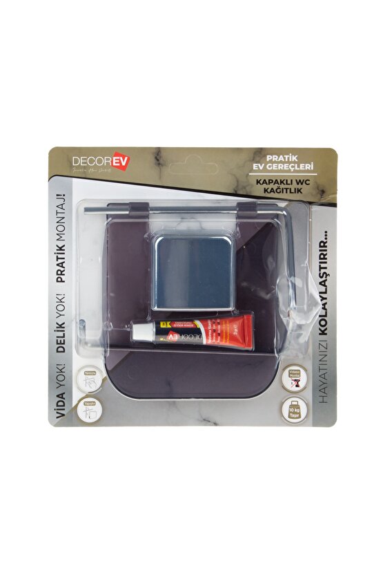 V Tuvalet Kağıtlık Krom Kapaklı Dc-4775 7751