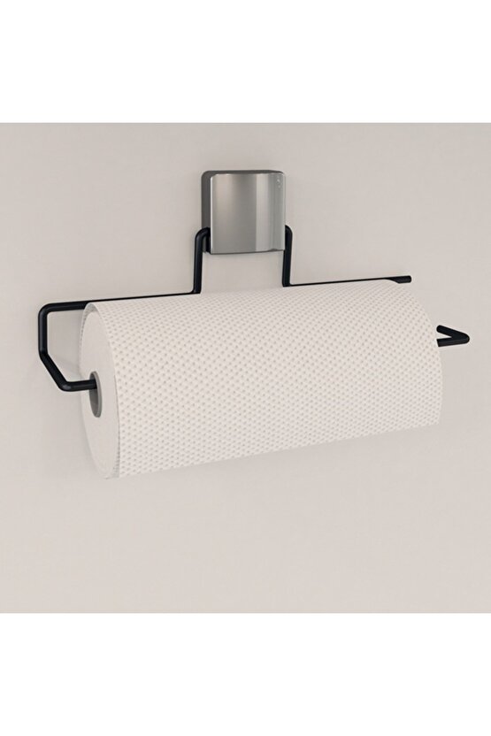 Decorev Süper Yapışkanlı Metal Yapıştırıcılı Siyah Rulo Havluluk Dc-5057