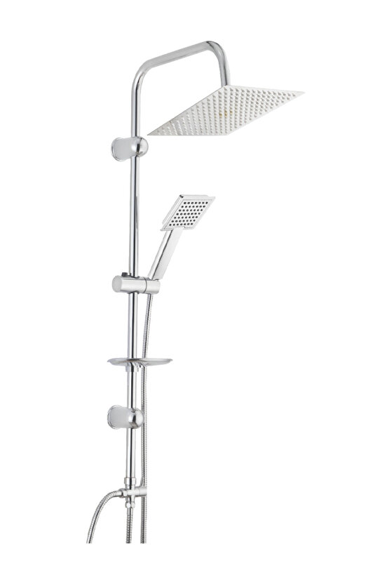 AR Ark Banyo Kare Takım Duş Kolonu Slim Tepe Duş Seti 102158035