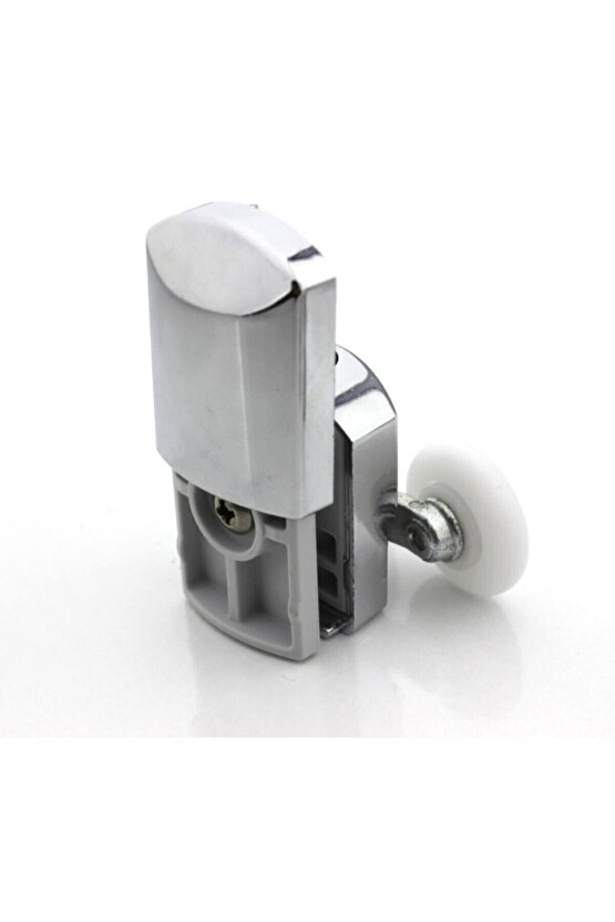 Kırılmaz Duşakabin Tekeri Krom Çift Teker Duşakabin Rulmanı Eksiksiz Tam Set 22 mm