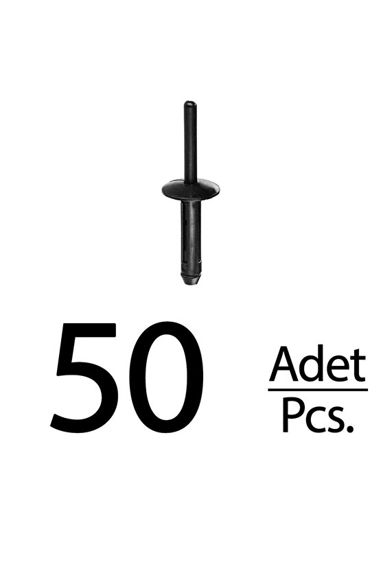 Dodge için Tampon Klips - 50 Adet