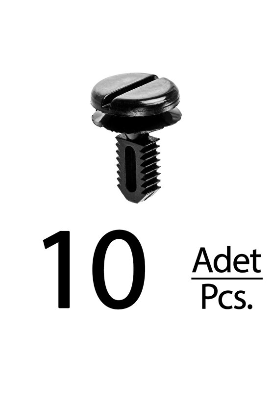 BMW 3 Serisi 5 Serisi 7 Serisi için Bagaj Döşeme Klips - 10 Adet