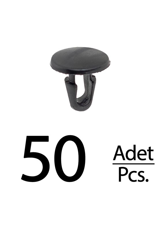 Toyota Corolla Camry ECHO Lexus CT200H için Kaput Contası Tutma Klips - 50 Adet