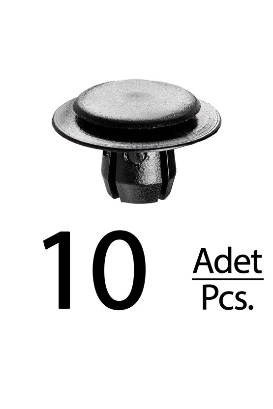 Mercedes Mercedes W140 R129 W124 W123 W116 Peugeot için Döşeme Paneli Klipsi - 10 Adet