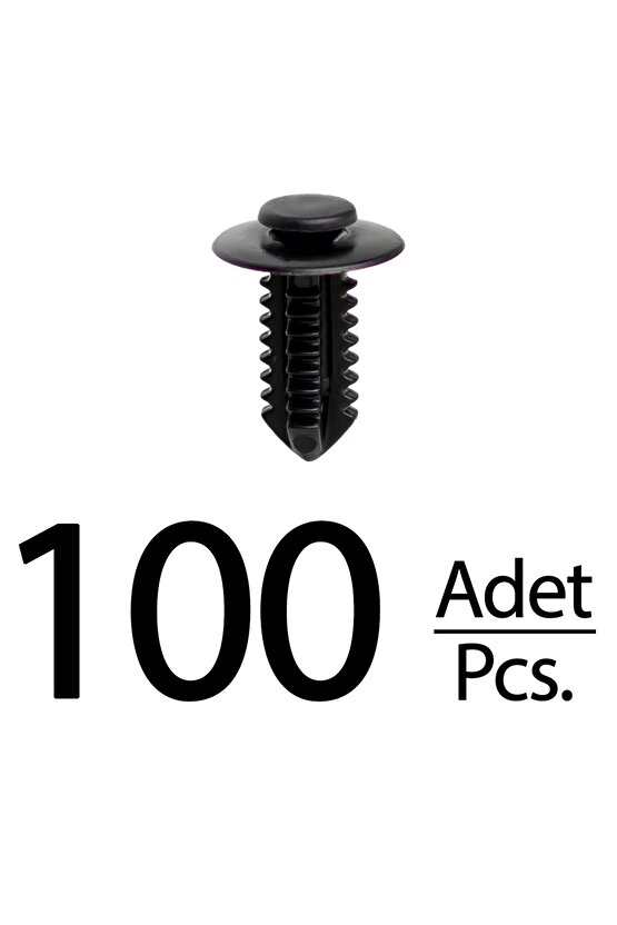 Mercedes için Tampon Klips- 100 Adet