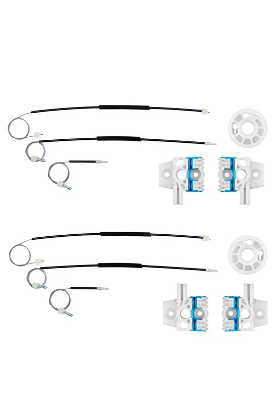 Volkswagen Jetta için Ön-Arka Cam Tamir Seti-Sağ-Sol-SET