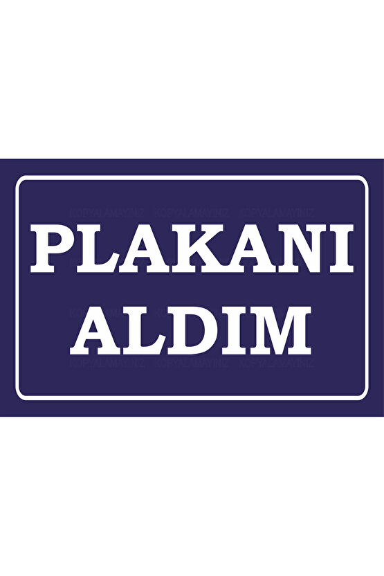 plakanı aldım komik atarlı sözler duvar yazıları tablo retro ahşap poster