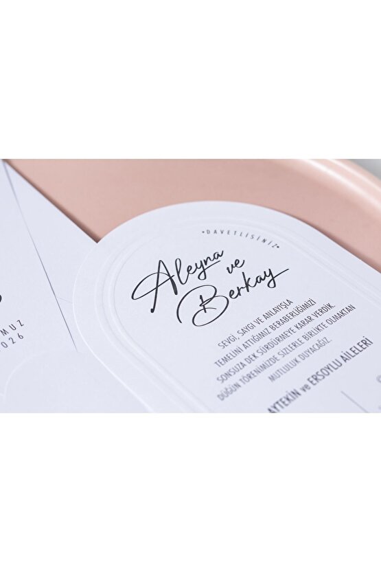 DAVETİYE 7087 DÜĞÜN KINA NİKAH NİŞAN 50 ADET (BASKISIZDIR)