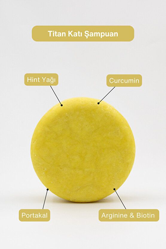 Titan Katı Şampuan Kuru, Yıpranmış Ve Dökülen Saçlar 105 G