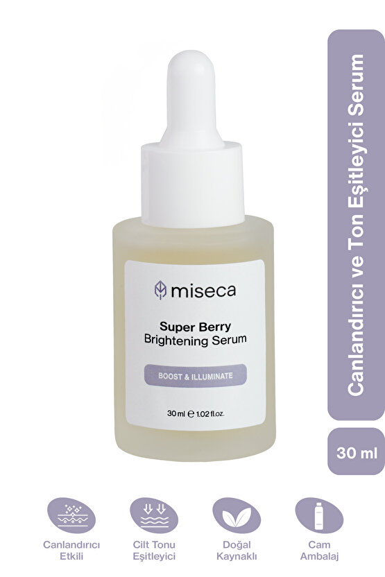 Super Berry Canlandırıcı Ve Ton Eşitleyici Serum 30 ml | Arbutin C Vitamini
