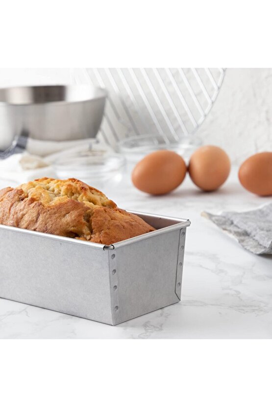 Narkalıp Paslanmaz Çelik Baton Ekmek Pişirme Kalıbı Boy 25cm En 8cm Derinlik 6cm