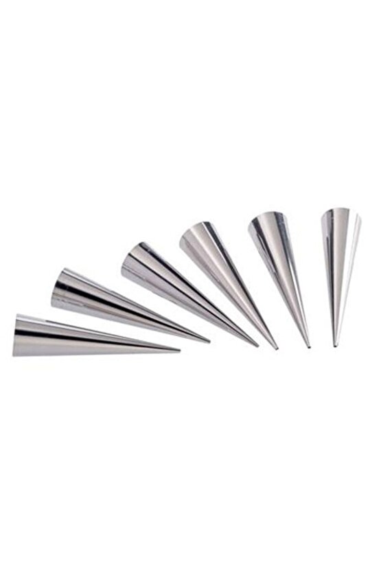 Korne Kalıbı Torpil Huni Tatlı Kalıbı 12 Cm 12 Adet