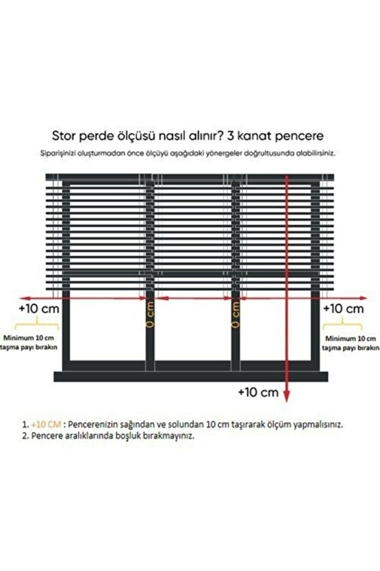 Güneşlik-stor Perde Siyah Renk Etek Dilimsiz 1.kalite