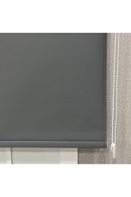 Işık Geçirmeyen Karartma Stor Perde Blackaut Antrasit Renk