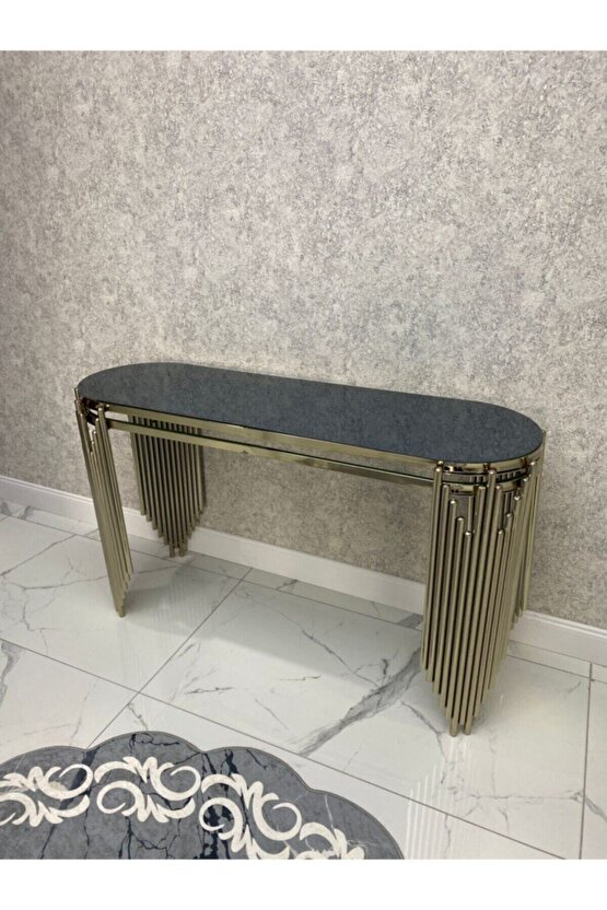 Piyano Model Lüx Gümüş Paslanmaz Dresuar