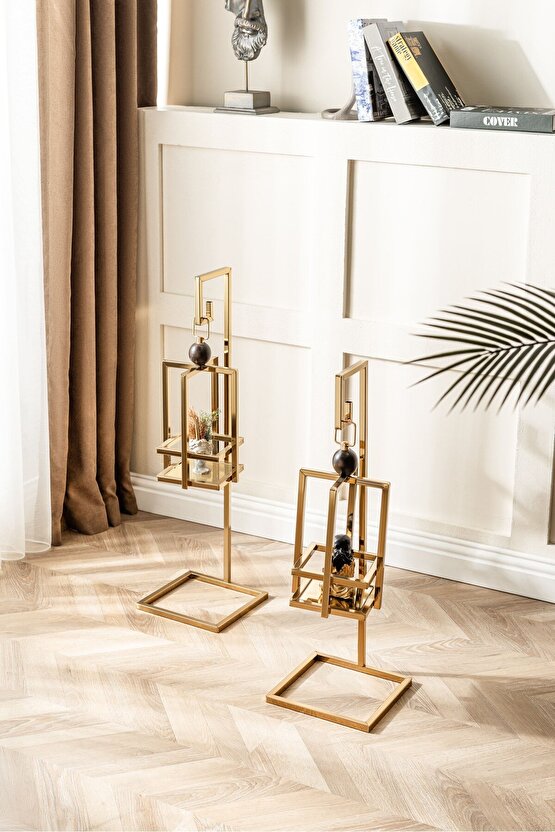 KAPLAMA METAL DEKORATIF COK AMACLI BIBLO, MUMLUK