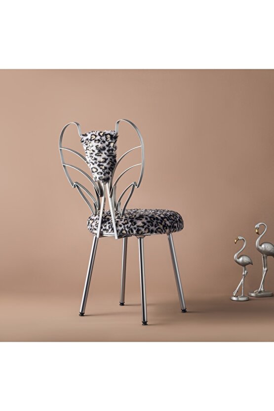 Metal Melek Sandalye Angel Sandalye Makyaj Sandalyesi