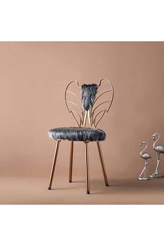 Gold Melek Melek Sandalye Angel Sandalye Makyaj Sandalyesi