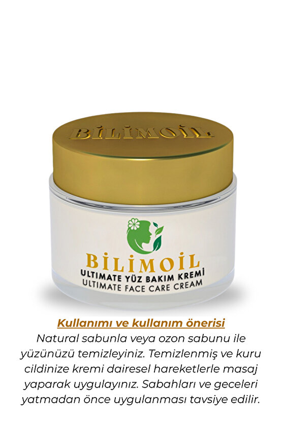 Yüksek Enerjili oksijen içeren Onarıcı, Nemlendirici ve Anti-aging etkili Yüz Bakım Kremi 50 ml