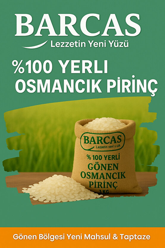 5 KG OSMANCIK PİRİNÇ