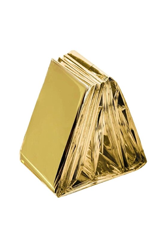 Deprem Afet Hipotermi Termal Acil Durum Battaniyesi Çift Taraflı Büyük Boy