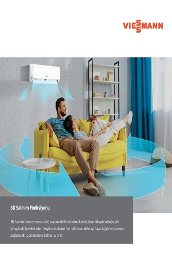 Vitoclima 050 Pro 12.000 Btu Inverter Split Klima R32 A Beyaz 2025(MONTAJ DAHİL)