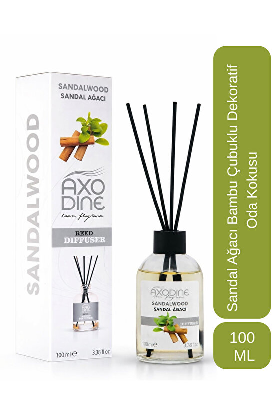 Sandal Ağacı Bambu Çubuklu Dekoratif Oda Kokusu 100 ML