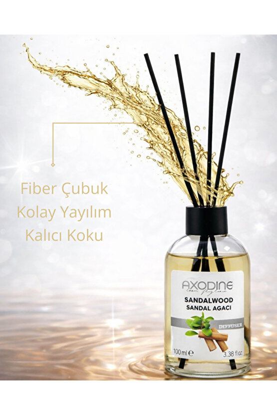 Sandal Ağacı Bambu Çubuklu Dekoratif Oda Kokusu 100 ML