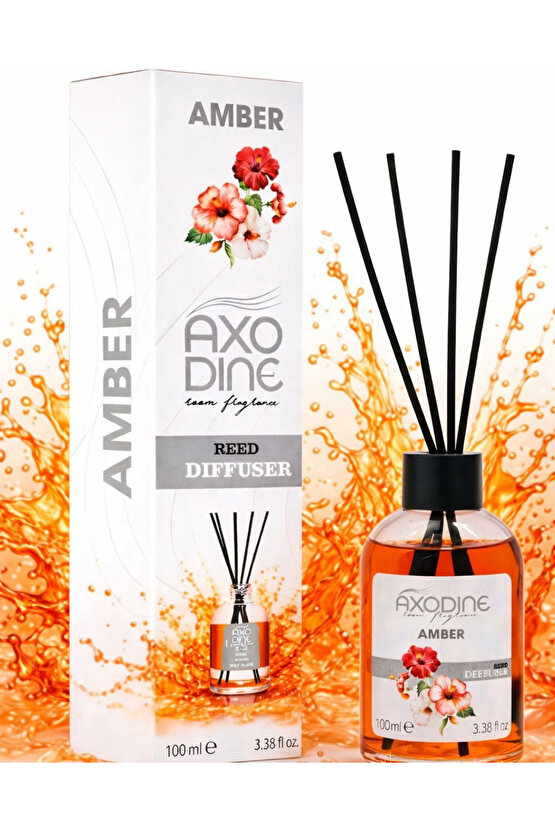 Amber Bambu Çubuklu Dekoratif Oda Kokusu 100 ml