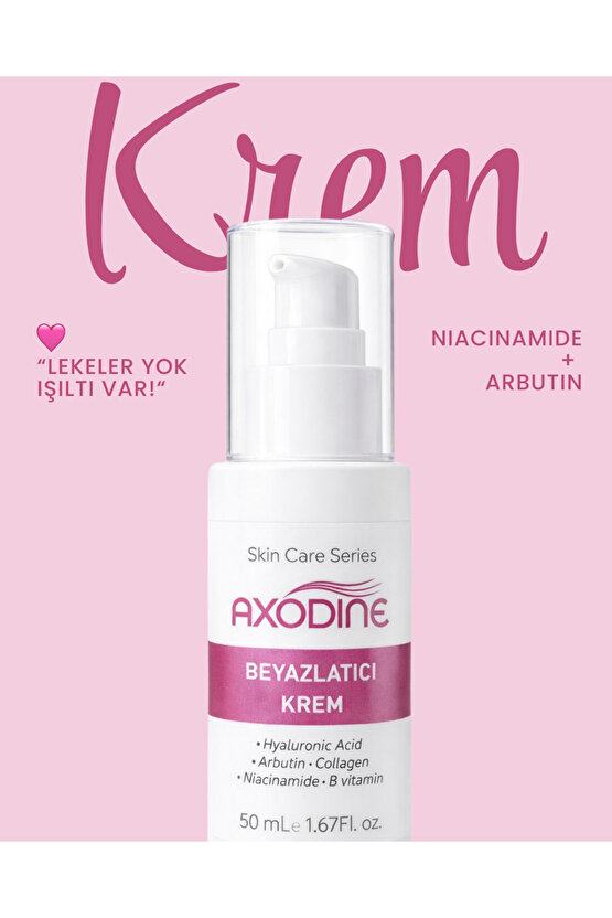 Leke Karşıtı Ton Eşitleyici Cilt Beyazlatıcı Bakım Kremi 50 ml