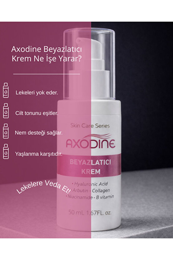 Leke Karşıtı Ton Eşitleyici Cilt Beyazlatıcı Bakım Kremi 50 ml