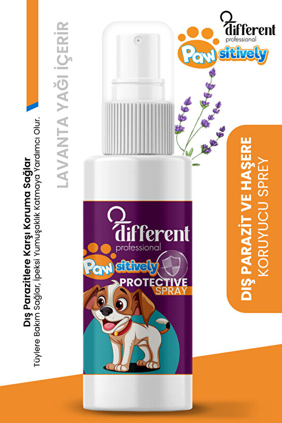 Evcil Hayvanlar İçin Lavanta Yağlı Böcek Kovucu Tüy Koruyucu Sprey 100 ML