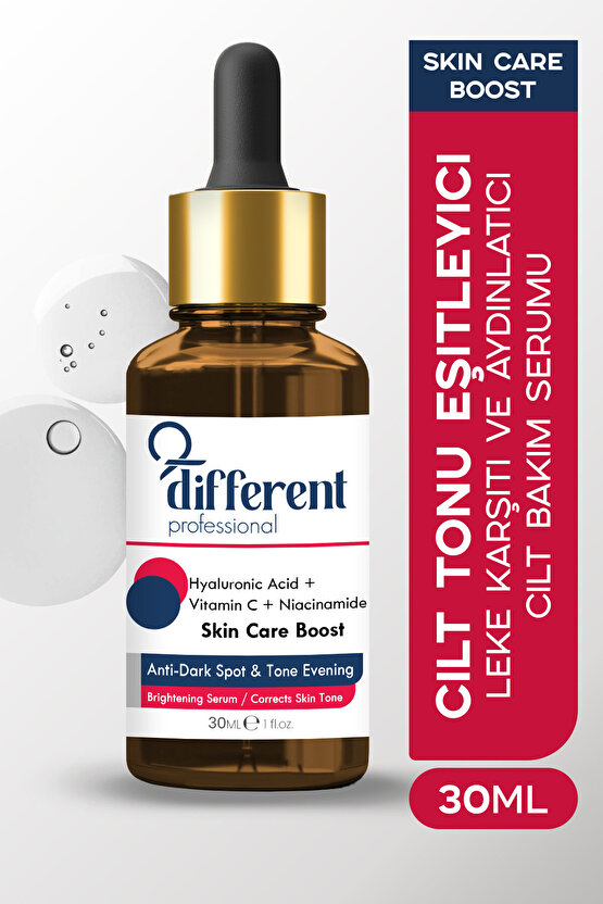 Cilt Tonu Eşitleyici Leke Karşıtı ve Aydınlatıcı Cilt Bakım Serumu 30ml