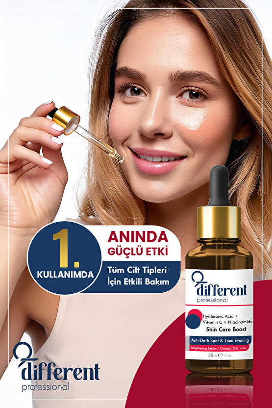 Cilt Tonu Eşitleyici Leke Karşıtı ve Aydınlatıcı Cilt Bakım Serumu 30ml