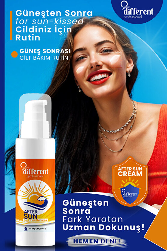 Tahriş Azaltıcı Leke Önleyici Güneş Sonrası Bakım Kremi 100ML