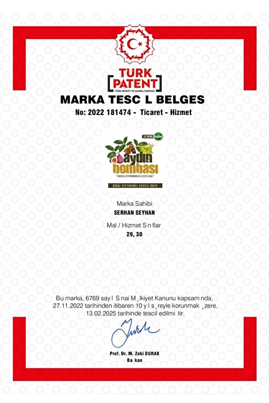 İNCİR CEVİZ ÇÖREKOTU VE ZEYTİNYAĞLI NATURAL KÜR BRÜT 580 GRAM* 2 ADET