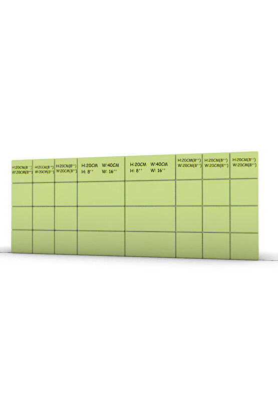 DEKORATİF DÖŞEMELİ YATAK BAŞLIĞI - 200CM ÇOKLU PANELLİ