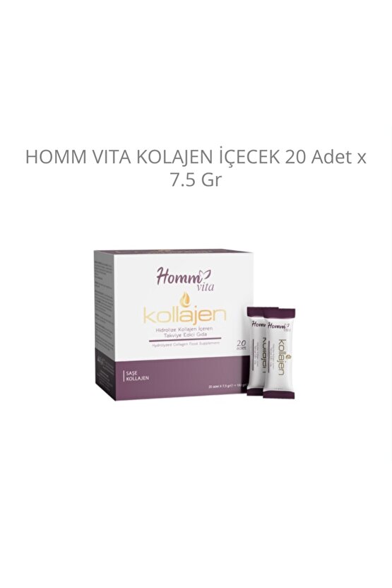 HOMM VITA KOLAJEN İÇECEK 20 Adet x 7.5 Gr