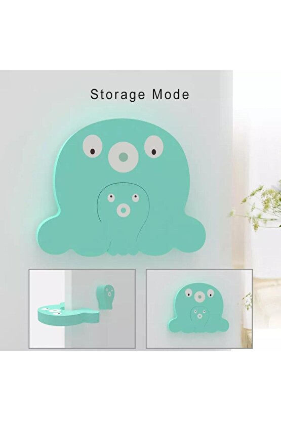 3 Adet Sevimli Fonksiyonel Yumuşak Kapı Stoperi