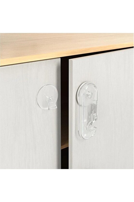 Play Safe 6lı Şeffaf Çekmece Dolap Güvenlik Kilidi