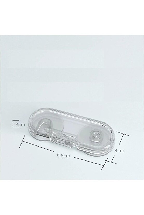 Play Safe 6lı Şeffaf Çekmece Dolap Güvenlik Kilidi