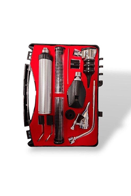 Lüx Diagnostik Set Ent Otoskop-Oftalmaskop Set