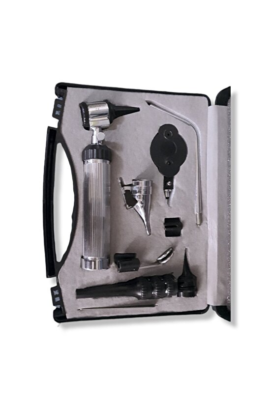 Veteriner Diagnostik Set Ent Otoskop-oftalmaskop Set