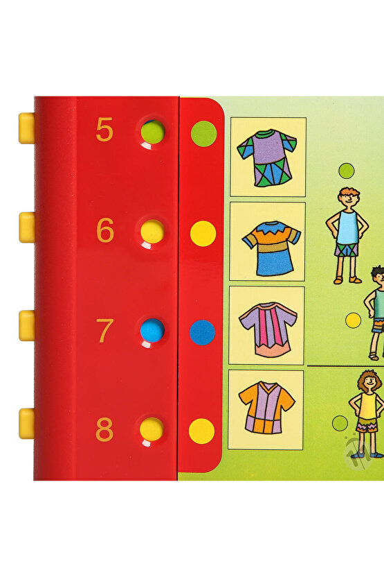 Akıllı Düğmeler - SüperKUP 5+ Yaş Başlangıç Seti- Sayı Yarışı + Mantık Yarışı